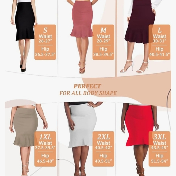 Elegant Black Women's Skirt - Picture 4 of 15